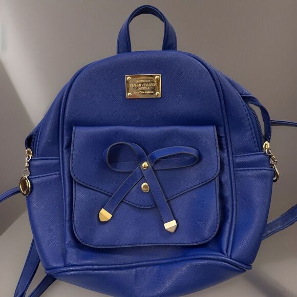 LCFUN Cianmi Veasrge Goutuae Mini Leather Backpack - Picture 1 of 5